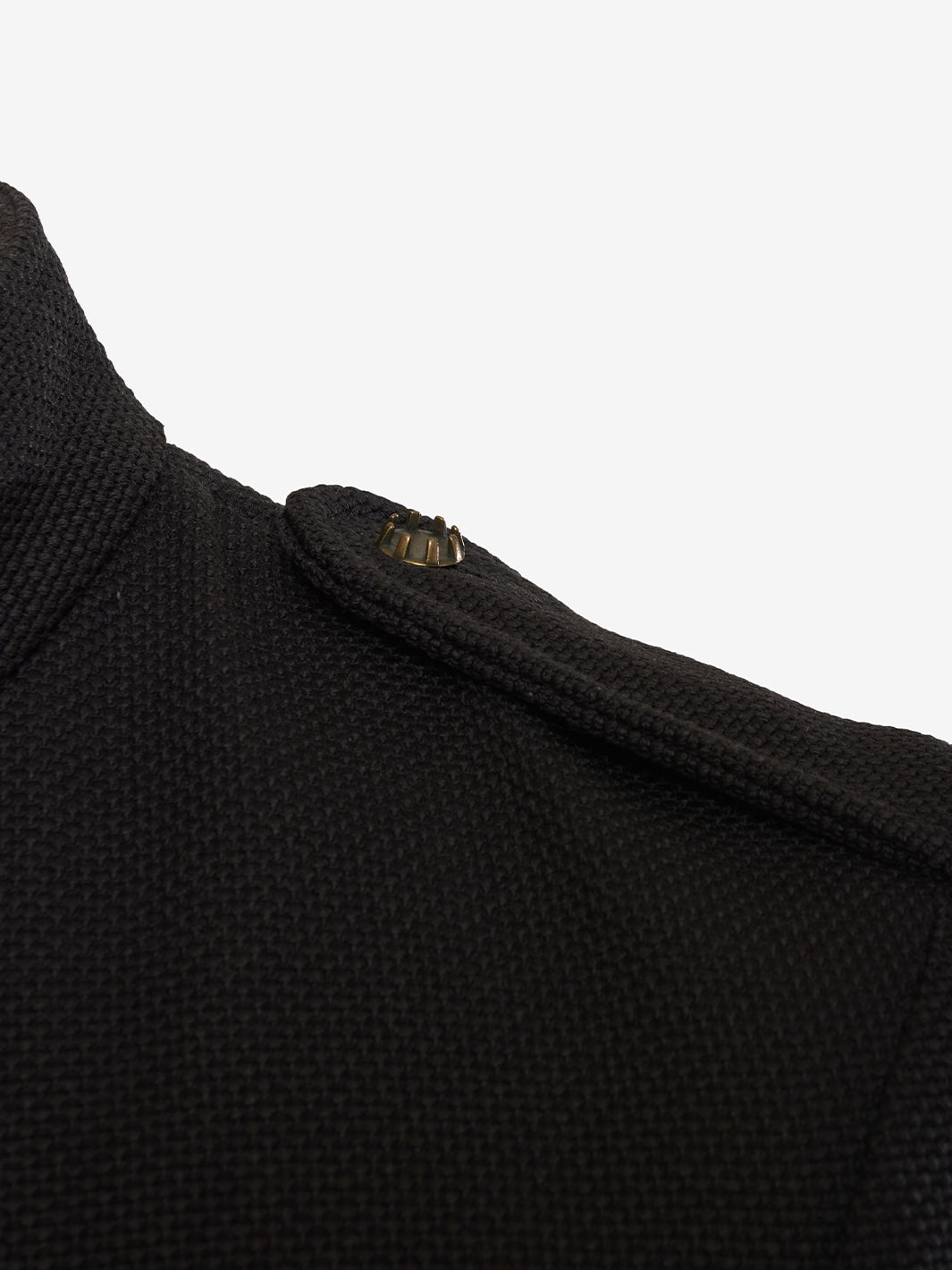 Yves Saint Laurent Saharan jacket in black cotton