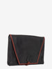 Valentino Black leather clutch bag