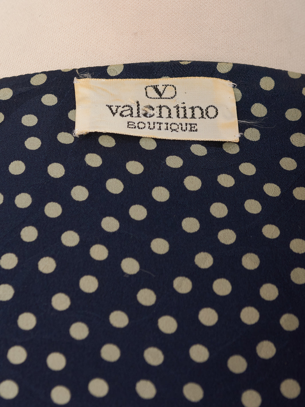 Valentino Boutique Polka Dot Silk Jacket