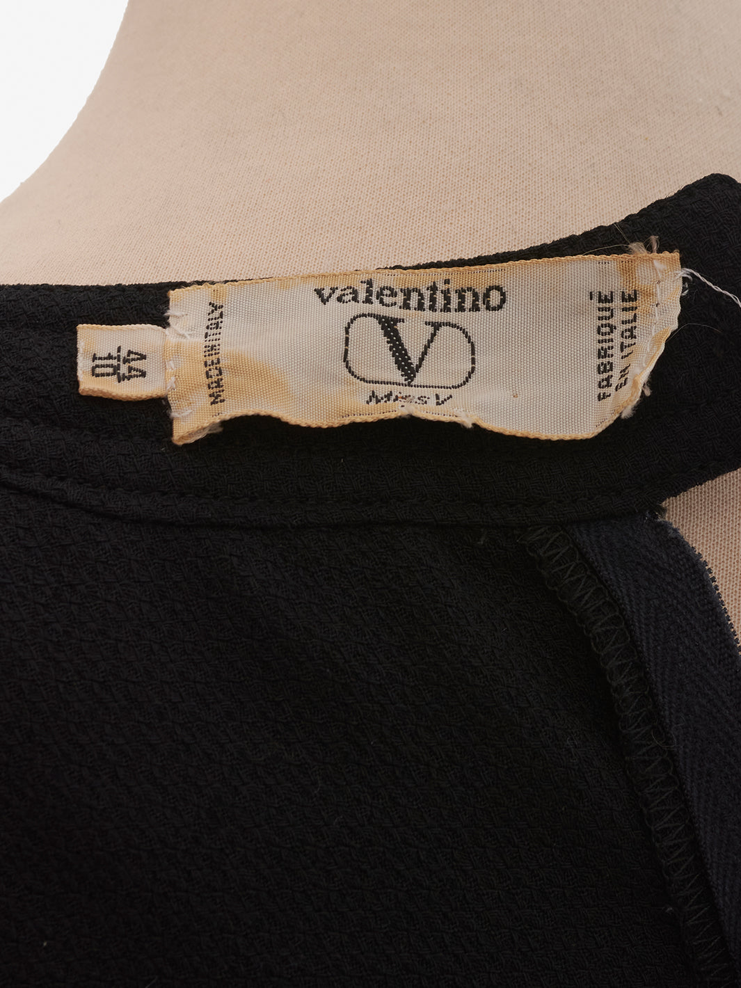 Valentino Miss V 羊毛连衣裙