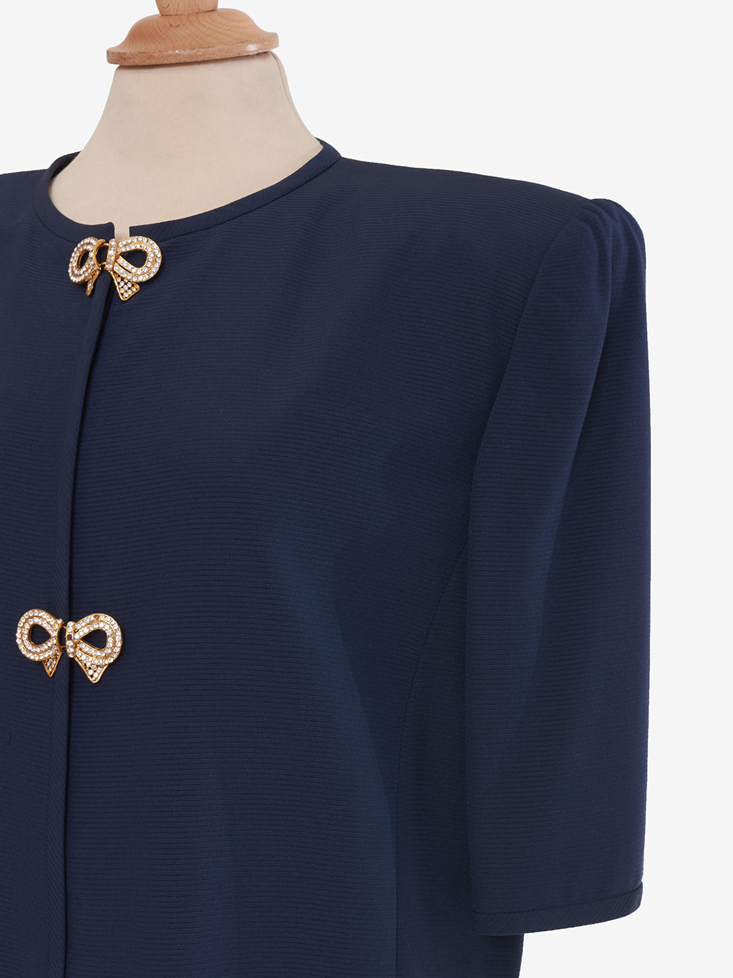 Valentino Night 80s Cotton Tailleur