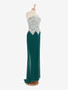 Vicky Tiel Green Long Dress