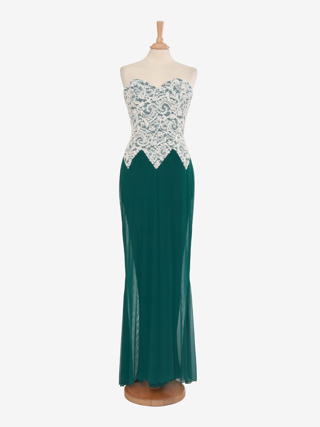 Vicky Tiel Green Long Dress