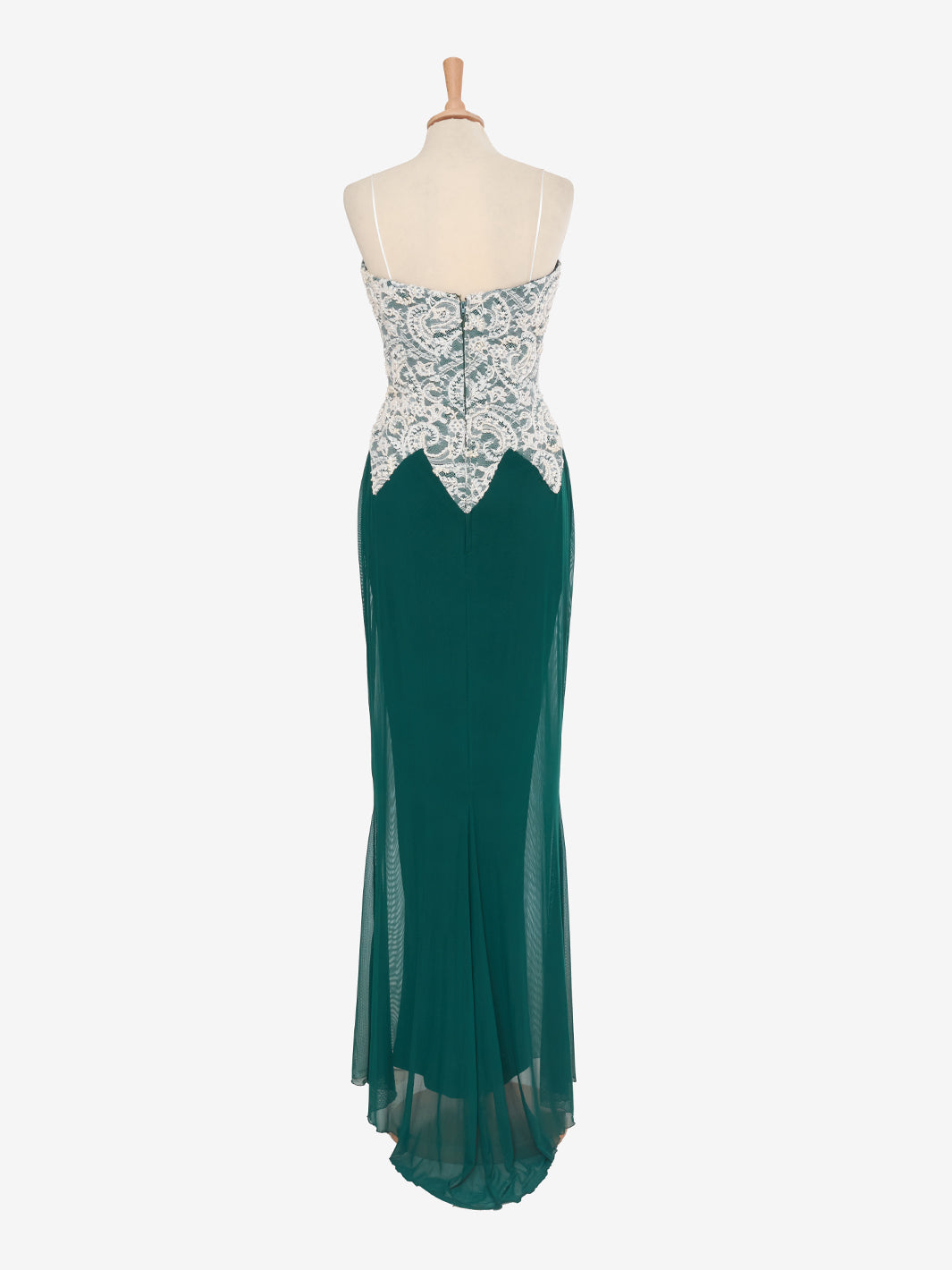 Vicky Tiel Green Long Dress