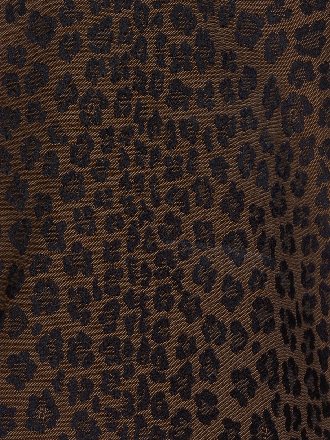 Y2K Fendi leopard print top