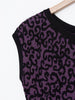 Y2K M Missoni sleeveless dress in purple lamé