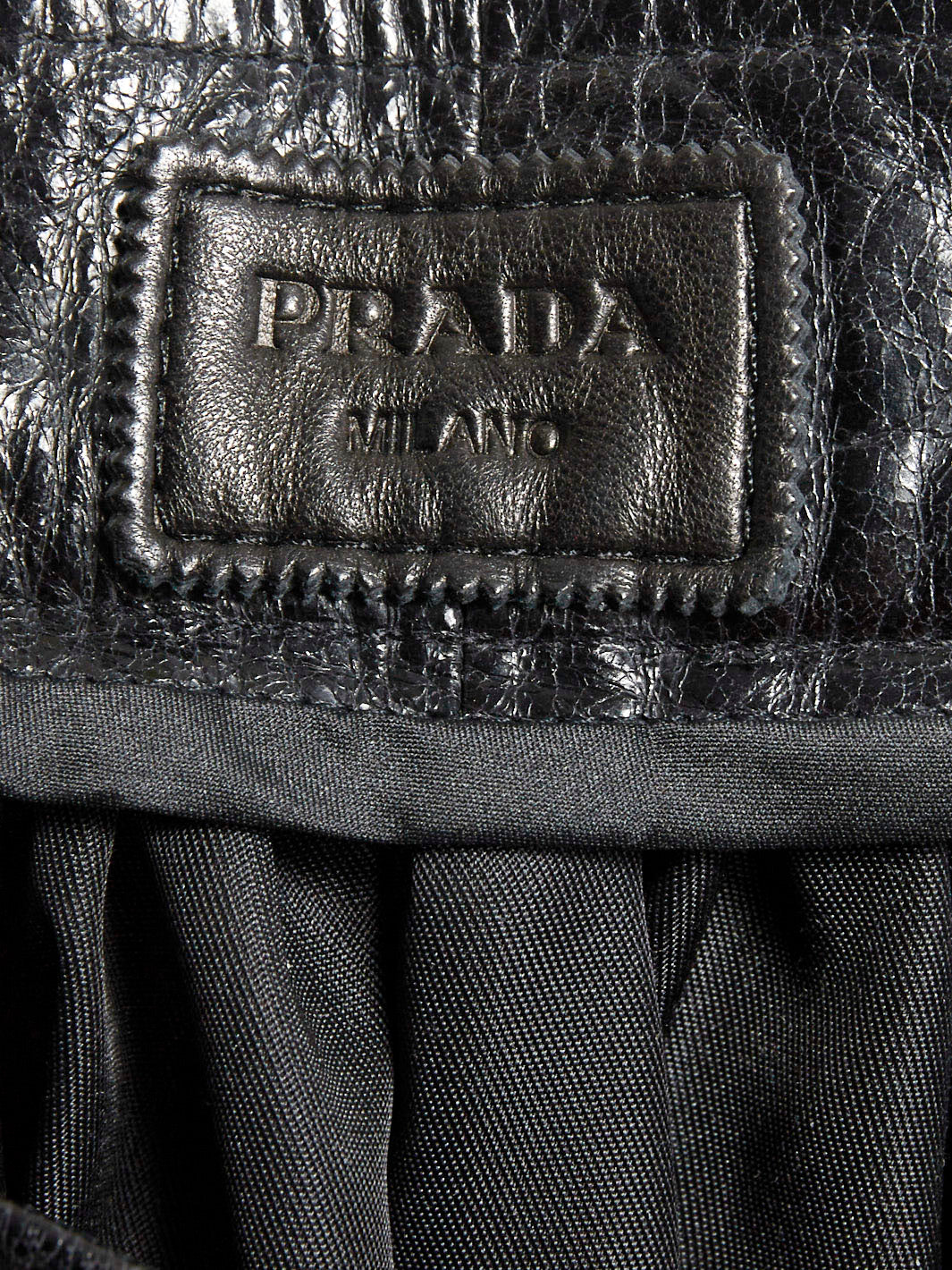 Y2K Prada Re-Nylon skirt