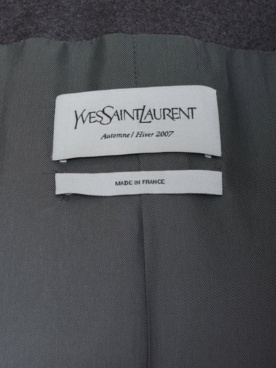 Yves Saint Laurent Grey overcoat