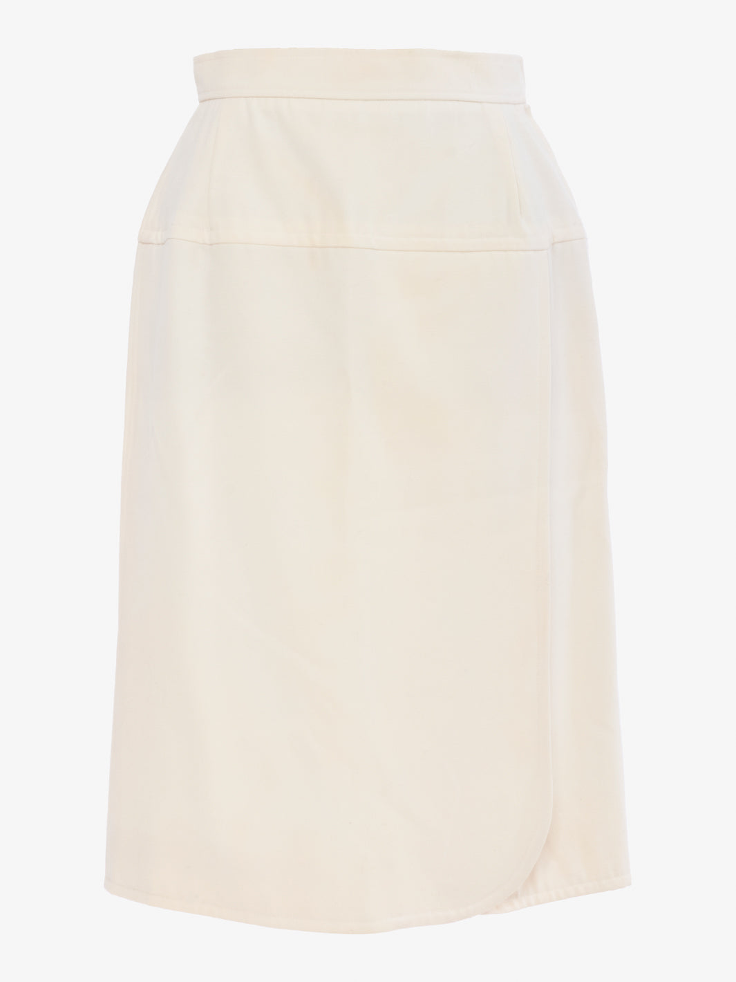 Yves Saint Laurent Wool gabardine skirt