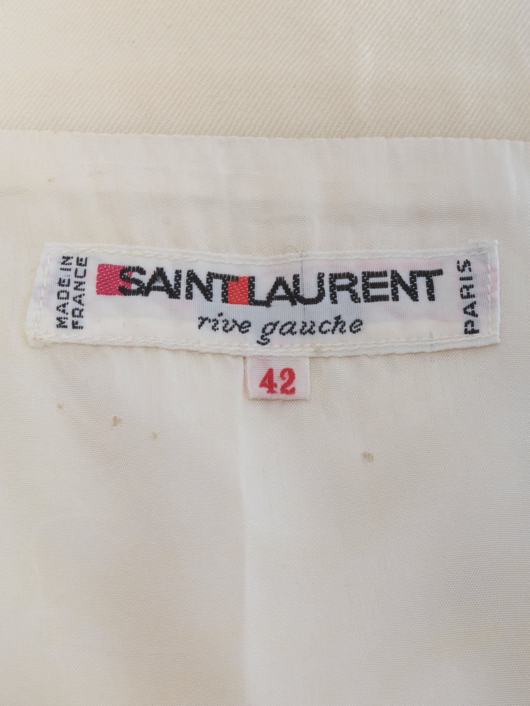 Yves Saint Laurent 羊毛华达呢半身裙